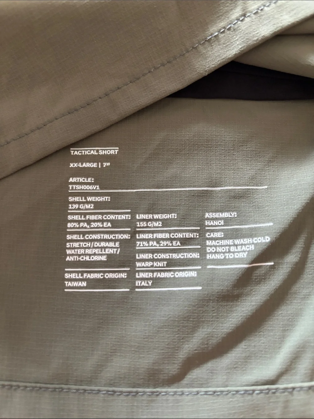 Ten Thousand Tactical Shorts